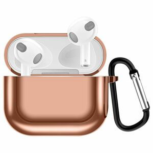 Puzdro Electroplating case zlaté – Apple AirPods 3
