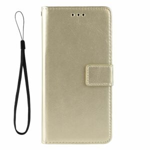 Knižkové puzdro Shockproof Horse Texture zlaté – Xiaomi 11T / 11T Pro