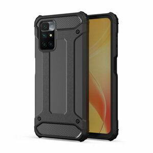 Odolný kryt Hybrid Armor čierny – Xiaomi Redmi 10 / 10 2022