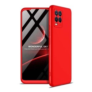 Ochranný kryt 360 Protection červený – Realme 8 / Realme 8 Pro