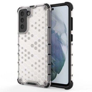 Odolný kryt Honeycomb Armor transparentný – Samsung Galaxy S21 FE