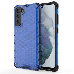 Odolný kryt Honeycomb Armor modrý – Samsung Galaxy S21 FE
