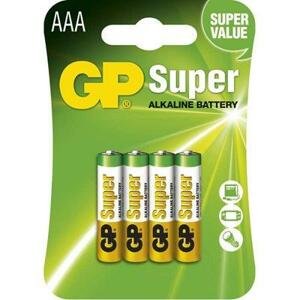 GP Super LR03 (AAA) 4ks B1311 - Batérie alkalické