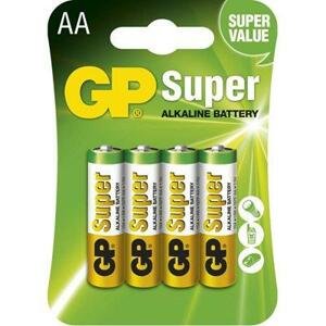 GP Super LR6 (AA) 4ks B1321 - Batérie alkalické