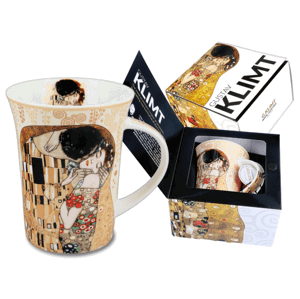 Carmani 5328111 - Hrnček KLIMT Kiss svetlý 350ml