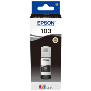 Epson 103 Black Ink Container 65ml L3xxx C13T00S14A - Náplň pre tlačiareň