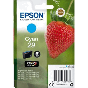 Epson 29 XP-245 cyan L C13T29824012 - Náplň pre tlačiareň