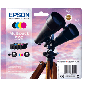 Epson 502 CMYK XP-5100 14.5ml C13T02V64010 - Náplne pre tlačiareň