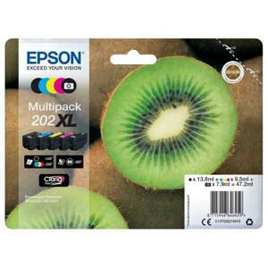 Epson 202XL CMYKK XP-6000 47.2ml C13T02G74010 - Náplň pre tlačiareň