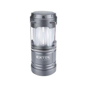 EXTOL 43158 - Svietidlo LED kempingové, 75+25lm, efekt "plameň", 128x85mm, 213g