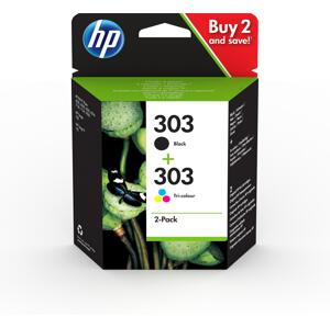 HP 303 303 black+color dual pack 3YM92AE - Náplne pre tlačiareň