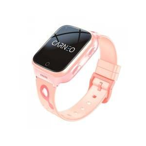 Carneo GuardKid+ 4G Platinum Pink 8588007861586 - Detské smart hodinky