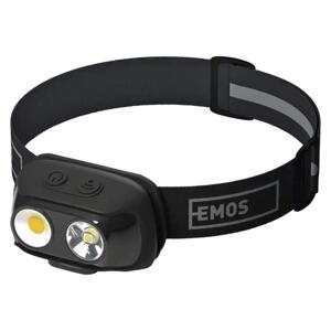 Emos 500lm, 130m, Li-Pol 1200mAh P3542 - Čelovka nabíjacia COB LED