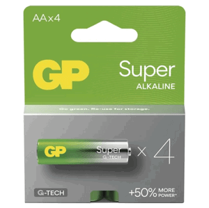 GP Super LR6 (AA) 4ks B01214 - Batérie alkalické