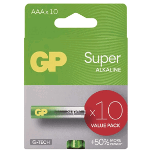 GP Super LR03 (AAA) 10ks B0111G - Batérie alkalické