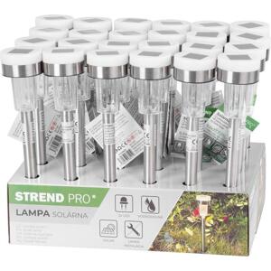 Strend Pro 2172922 - ampa Strend Pro Garden, solárna, 2x LED, 5,5x37,3 cm