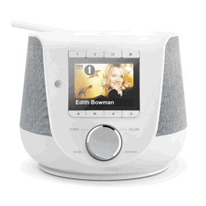 Hama DIR3200SBT biele 54246 - DAB/DAB+ / internetové rádio /FM/Bluetooth