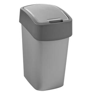 Strend Pro 2212663 - Kôš Curver® PACIFIC FLIP BIN 9 lit., 23.5x18.9x35 cm, antracit/šedý, na odpad