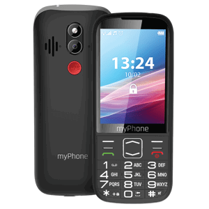 myPhone HALO Halo 4 LTE Senior čierny TELMYSHALO4LBK - Mobilný telefón