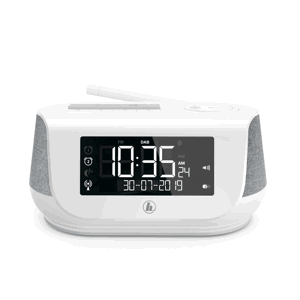 Hama DR36SBT biele 54231 - digitálne rádio FM/DAB/DAB+/Bluetooth