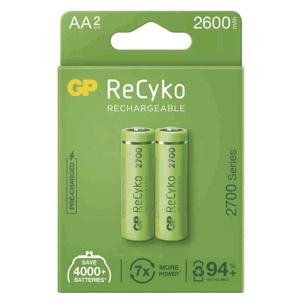 GP ReCyko HR6 (AA) 2600mAh 2ks B2127 - Nabíjacie batérie