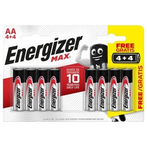 Energizer MAX LR6 (AA) 4+4ks - Batérie alkalické