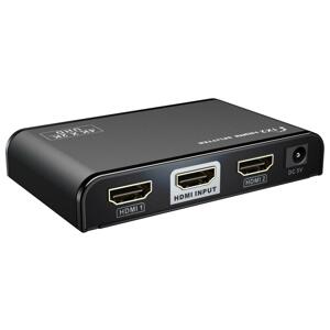 PremiumCord HDMI 2.0 splitter 1-2 porty - 4Kx2K/60Hz, FULL HD, 3D khsplit2f - HDMI splitter