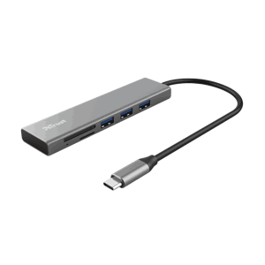 Trust Halyx Fast USB-C Hub & Card reader 24191 - USB-C rozbočovač