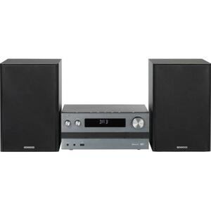 Kenwood M-918DAB-H antracitový M-918DAB-H - Mikrosystém s DAB+ tunerom, Bluetooth, USB