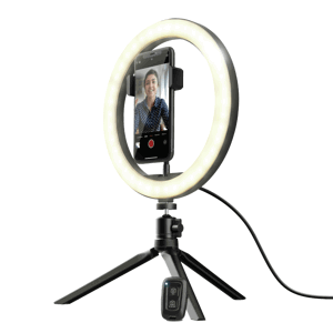 Trust Maku Ring Light Vlogging kit 24393 - statív so svetlom pre mobil