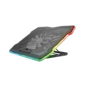 Trust GXT 1126 AURA Multicolour-illuminated Laptop Cooling Stand 24192 - Chladiaca podložka pod Notebook do 17.3"