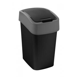 Strend Pro 2212506 - Kôš Curver® PACIFIC FLIP BIN 9L, čierno/šedý, na odpad