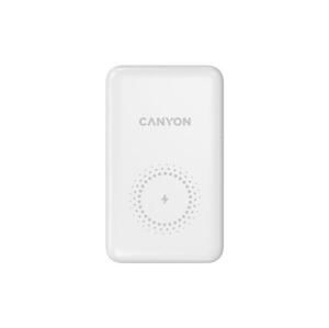 Canyon PB-1001 Li-pol 10000mAh biely USB-C + Lightning - bezdrôtové nabíjanie CNS-CPB1001W - Power bank