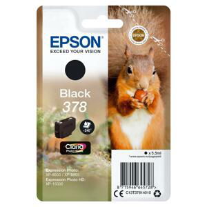 Epson 378, black C13T37814010 - Náplň pre tlačiareň