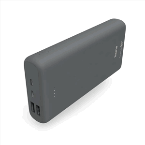 Hama Supreme 24HD USB-C 24000mAh 3A šedý 201670 - Power bank