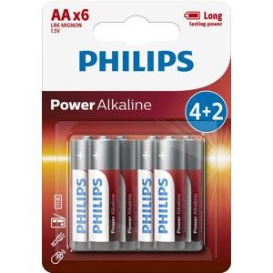PHILIPS Batérie LR6P6BP/10 Phil-LR6P6BP-10