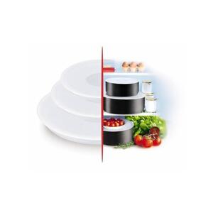 Tefal Ingenio L9849253 - Súprava 3 plastových vek pre uchovanie pokrmu 16,18,20 cm