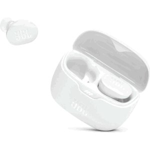 JBL Tune Buds White TBUDSWHT - Skutočne bezdrôtové slúchadlá do uší s potlačením hluku