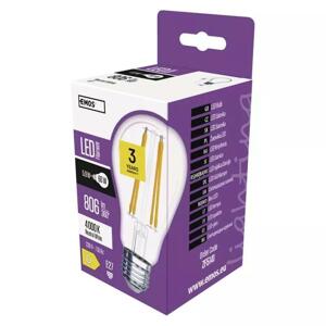 Emos Filament A60 5.9W E27 neutrálna biela ZF5141 - LED žiarovka