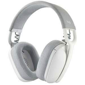 Logitech Zone Vibe 100 White Wireless Headset 981-001219 - Hráčske slúchadlá s mikrofónom