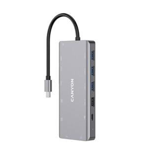 Canyon DS-12 Multiport Docking Station, 13 portov CNS-TDS12 - USB-C rozbočovač