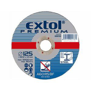 EXTOL 8808102 - Rezný kotúč na oceľ a antikoro