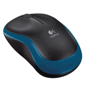 Logitech M185 modro-čierna 910-002239 - Wireless optická myš