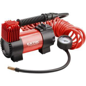 EXTOL CC160 8864001 - Kompresor do auta CC160, 12V, 6,9bar, 3m hadica s tlakomerom