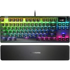 SteelSeries Apex 7 TKL Red herná klávesnica US čierna