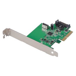 Akasa USB 3.2 HOST card, 10Gbps USB 3.2 Gen 2, Interné, 20-pin, PCIe