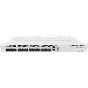 MIKROTIK Cloud Router Switch CRS317-1G-16S+RM, 800MHz CPU, 1GB, 1xGLAN, 16xSFP+cage, ROS L5, Dual PS