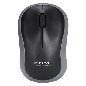 Marvo DWM100GY kancelárska bezdrôtová myš AA čierna/sivá