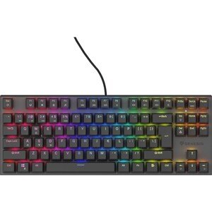 Genesis THOR 303 TKL Outemu Peach Silent mechanická klávesnica US čierna
