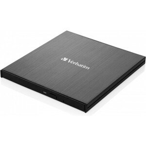 VERBATIM externá mechanika Slimline Blu-ray napaľovačka (USB 3.1, USB-C) + Zadarmo BR Disc 25GB + NE